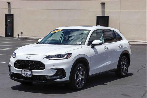 Platinum White Pearl 2024 Honda HR-V EX-L