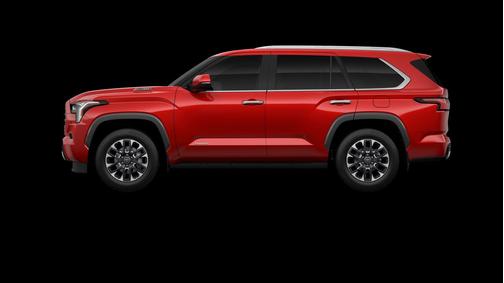 Supersonic Red 2026 Toyota Sequoia Limited