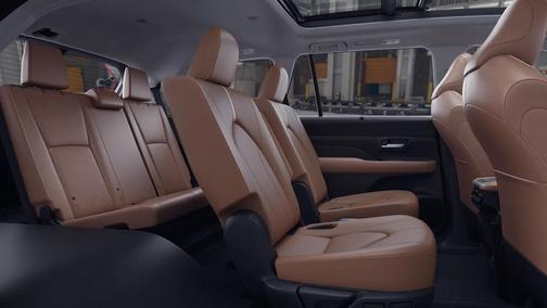 Red 2026 Toyota Grand Highlander Platinum