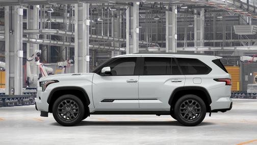 White 2026 Toyota Sequoia Platinum