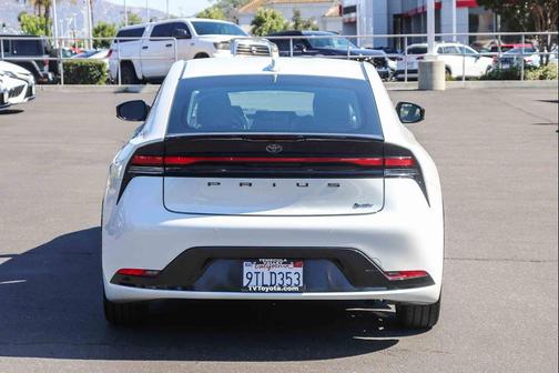 White 2025 Toyota Prius XLE