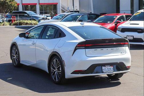White 2025 Toyota Prius XLE