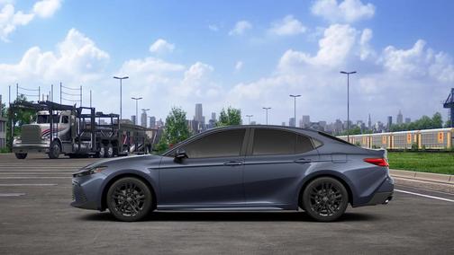 Blue 2026 Toyota Camry SE