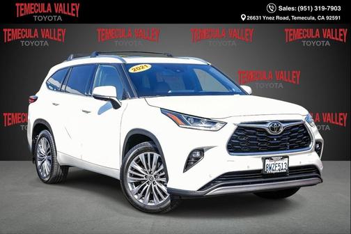 Blizzard Pearl 2021 Toyota Highlander Platinum