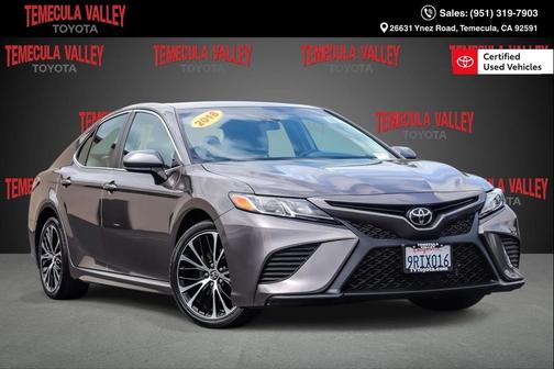 Predawn Gray Mica 2018 Toyota Camry SE