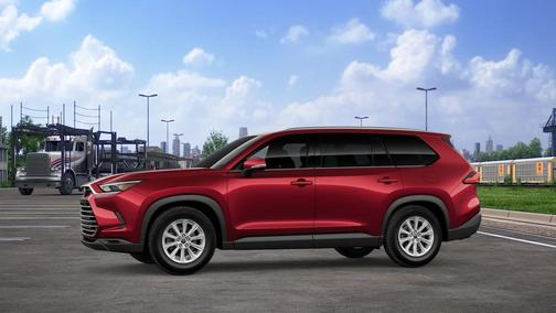 Ruby Flare Pearl 2026 Toyota Grand Highlander Hybrid XLE