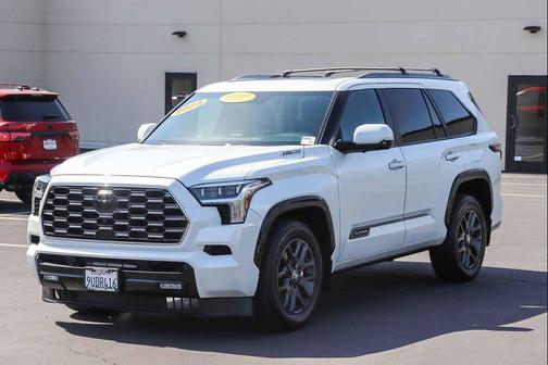 Wind Chill Pearl 2025 Toyota Sequoia Platinum