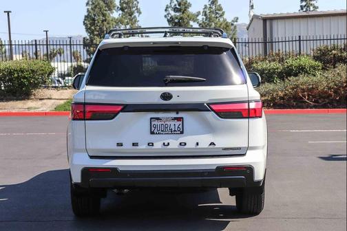 Wind Chill Pearl 2025 Toyota Sequoia Platinum