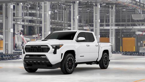 White 2026 Toyota Tacoma TRD Sport