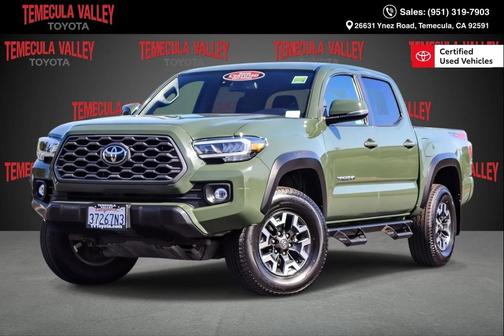 Army Green 2022 Toyota Tacoma TRD Off Road