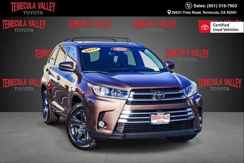 2017 Toyota Highlander Limited Platinum