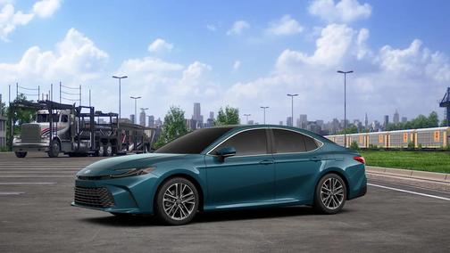 Teal 2026 Toyota Camry XLE