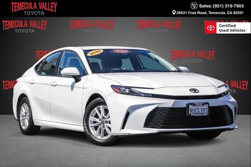 Ice Cap 2025 Toyota Camry LE