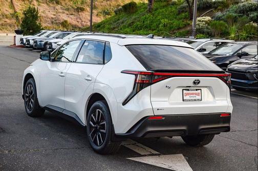 White 2026 Toyota bZ XLE Plus