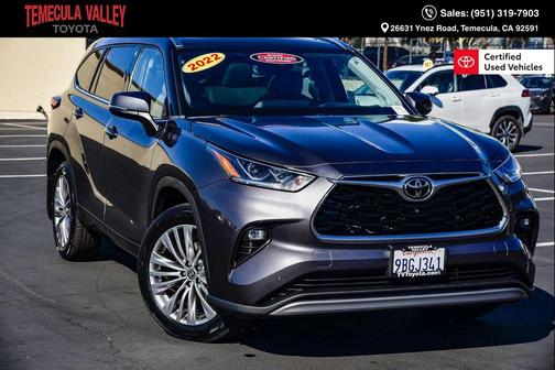 2022 Toyota Highlander Platinum