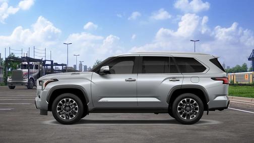 Gray 2026 Toyota Sequoia Limited