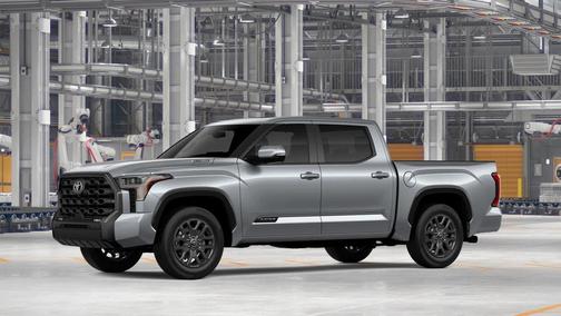 Gray 2026 Toyota Tundra Hybrid Platinum