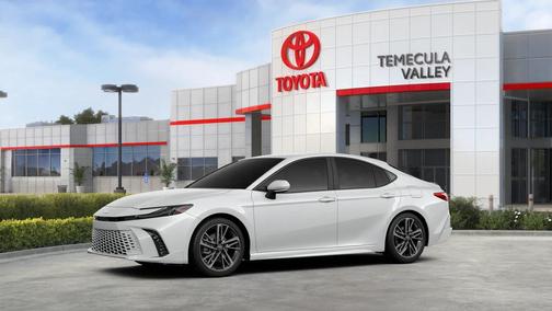 White 2026 Toyota Camry XSE