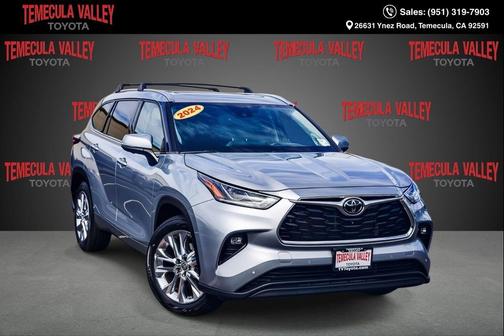 Celestial Silver Metallic 2024 Toyota Highlander Limited