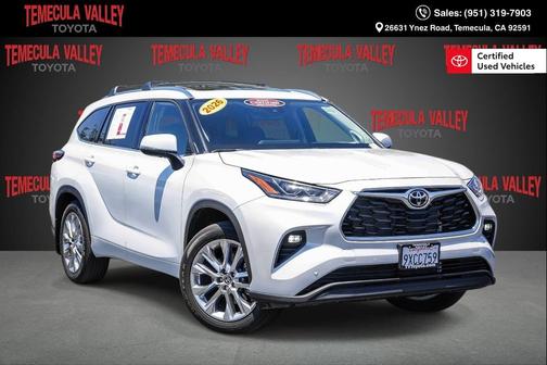 Wind Chill Pearl 2026 Toyota Highlander Limited