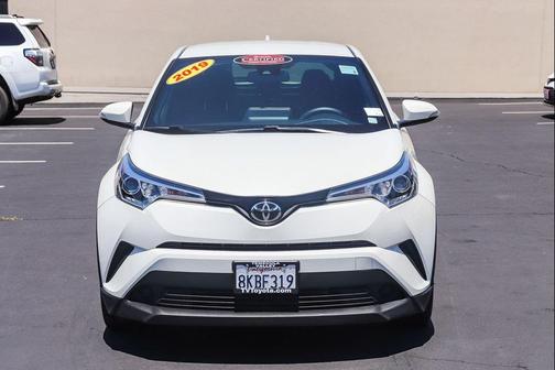 White 2019 Toyota C-HR XLE