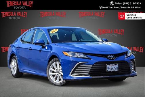 Reservoir Blue 2023 Toyota Camry LE