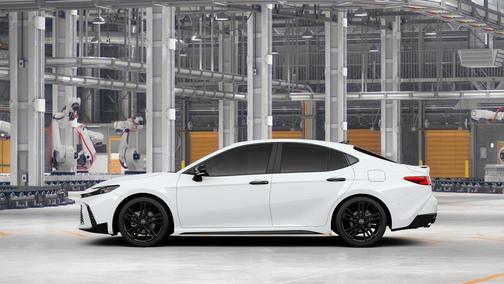 White 2026 Toyota Camry Nightshade