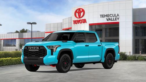 Teal 2026 Toyota Tundra Hybrid TRD Pro