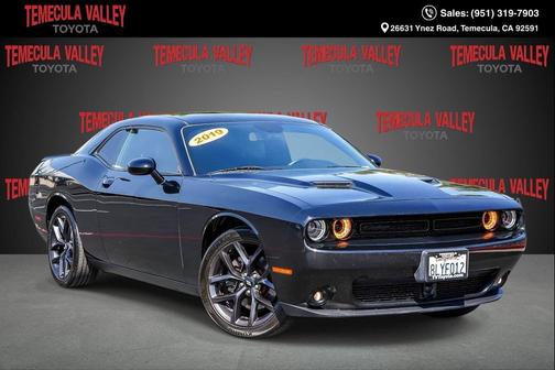 Pitch Black Clearcoat 2019 Dodge Challenger SXT