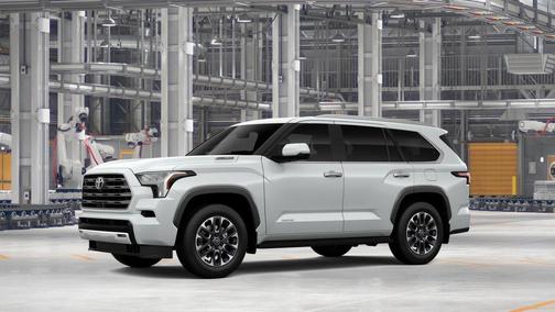 White 2026 Toyota Sequoia Limited