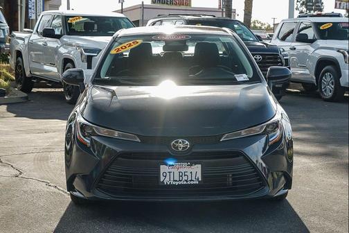Black 2025 Toyota Corolla LE