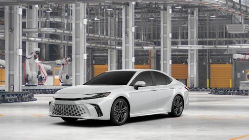 White 2026 Toyota Camry XSE