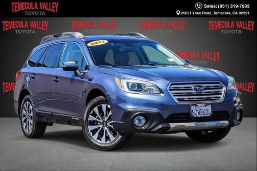 Blue 2017 Subaru Outback 2.5i Limited