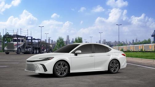 White 2026 Toyota Camry XSE