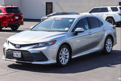 Celestial Silver Metallic 2021 Toyota Camry LE