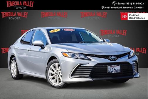 Celestial Silver Metallic 2021 Toyota Camry LE