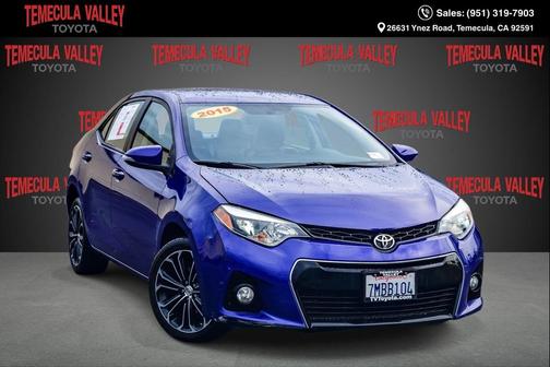 2015 Toyota Corolla S Plus