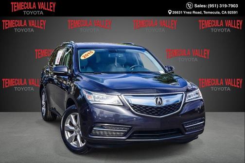 2015 Acura MDX 3.5L Advance Pkg w/Entertainment Pkg