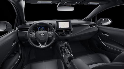 Finish Line Red/Midnight Black Metallic 2026 Toyota Corolla XSE