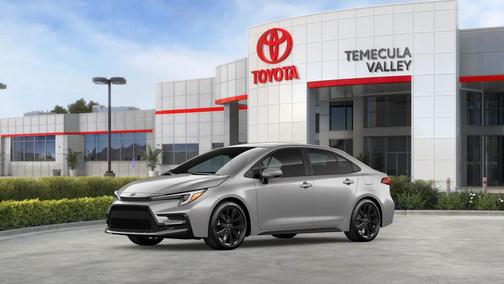 Gray 2026 Toyota Corolla XSE