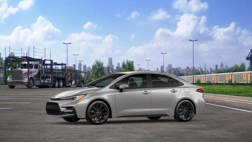 Gray 2026 Toyota Corolla XSE