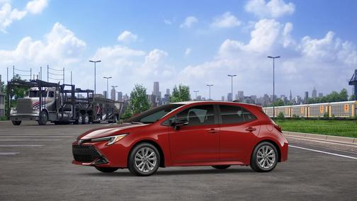 Finish Line Red 2026 Toyota Corolla SE
