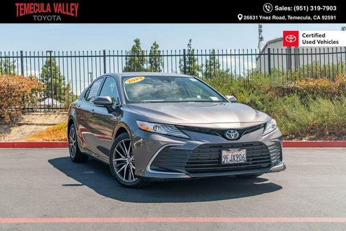 Predawn Gray Mica 2023 Toyota Camry XLE
