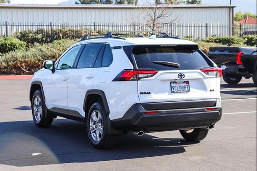 White 2022 Toyota RAV4 XLE