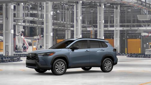 Gray 2026 Toyota Corolla Cross LE