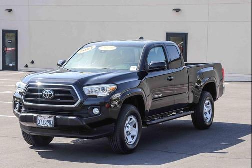 Midnight Black Metallic 2021 Toyota Tacoma SR5
