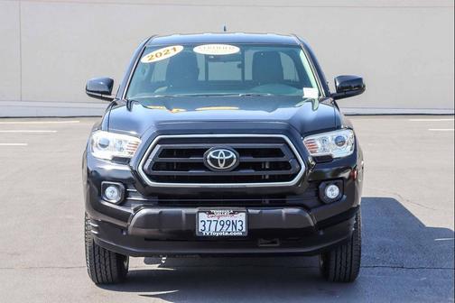 Midnight Black Metallic 2021 Toyota Tacoma SR5