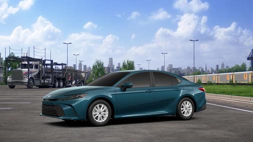 Teal 2026 Toyota Camry LE