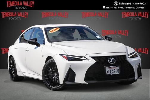 Ultra White 2024 Lexus IS 350 F Sport