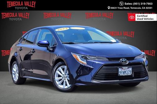 Blueprint 2023 Toyota Corolla LE